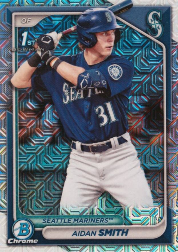 2024 Bowman Mega Box Chrome Prospects Aidan Smith #45 Baseball Card