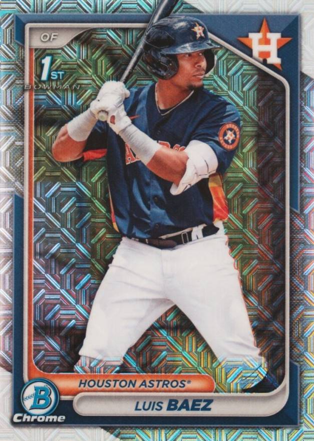 2024 Bowman Mega Box Chrome Prospects Luis Baez #66 Baseball Card