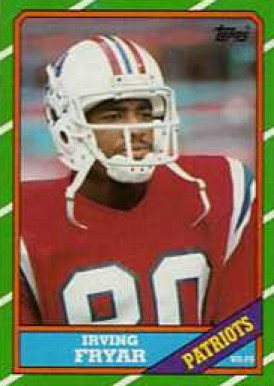 1986 Topps Irving Fryar #34 Football Card