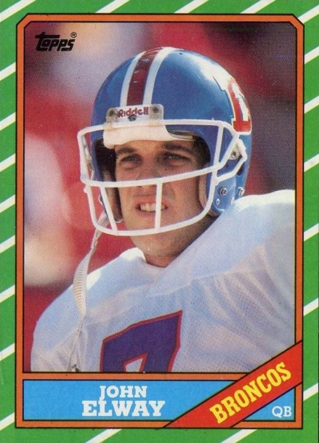 1986 Topps John Elway #112 Football Card