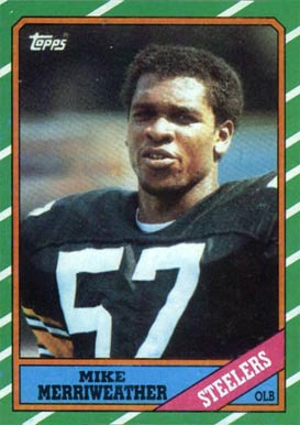 1986 Topps Mike Merriweather #289 Football Card