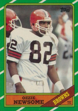 1986 Topps Ozzie Newsome #191 Football Card