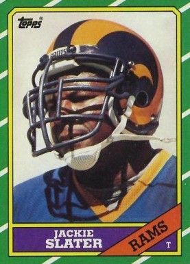 1986 Topps Jackie Slater #85 Football Card