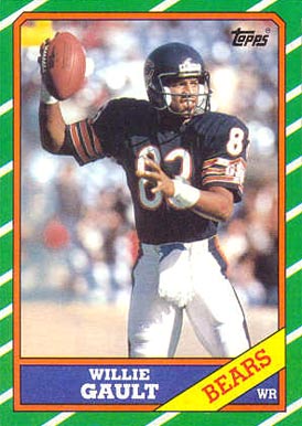 1986 Topps Willie Gault #13 Football Card