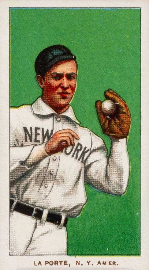 1909 White Borders Polar Bear LaPorte, N.Y. Amer. #275 Baseball Card