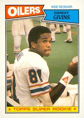 1987 Topps Ernest Givins #310 Football Card