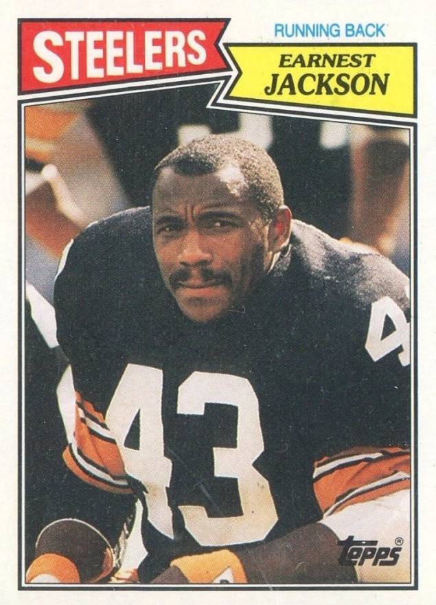 1987 Topps Earnest Jackson #285 Football Card