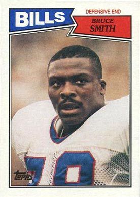 1987 Topps Bruce Smith #369 Football Card