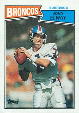 1987 Topps John Elway #31 Football Card