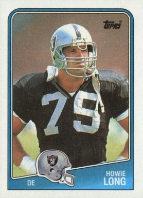 1988 Topps Howie Long #333 Football Card