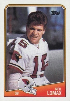 1988 Topps Neil Lomax #249 Football Card