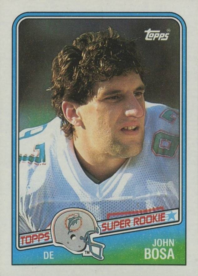 1988 Topps John Bosa #198 Football Card