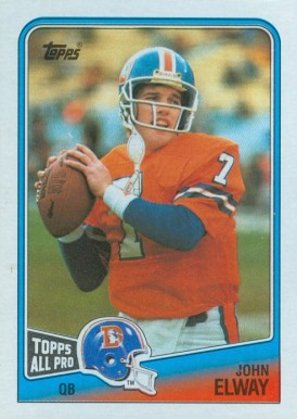 1988 Topps John Elway #23 Football Card