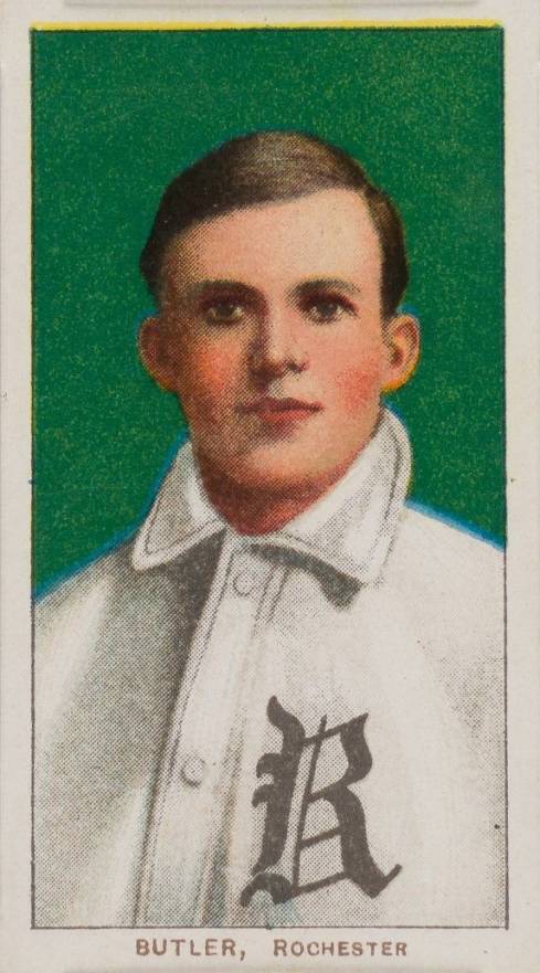 1909 White Borders Sovereign Butler, Rochester #66 Baseball Card