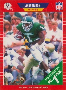 1989 Pro Set Andre Rison #497 Football Card