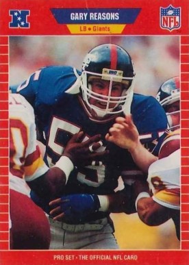 1989 Pro Set Gary Reasons #471 Football Card