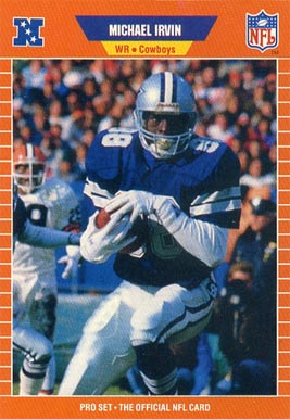 1989 Pro Set Michael Irvin #89 Football Card