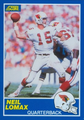 1989 Score Neil Lomax #84 Football Card