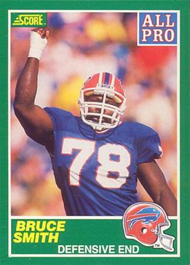 1989 Score Bruce Smith (All-Pro) #307 Football Card