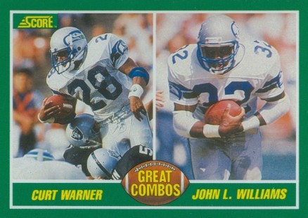 1989 Score Great Combos #278 Football Card