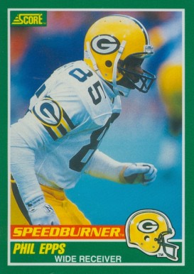 1989 Score Phillip Epps #315 Football Card