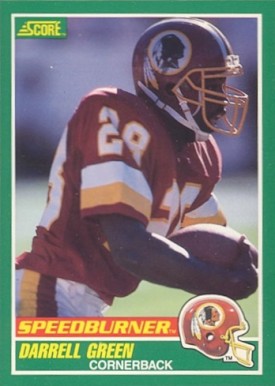 1989 Score Darrell Green #310 Football Card