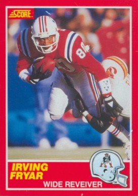 1989 Score Irving Fryar #125 Football Card