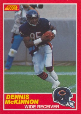 1989 Score Dennis McKinnon #121 Football Card