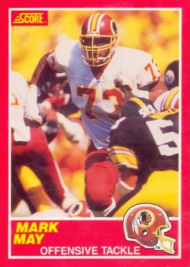 1989 Score Mark May #116 Football Card