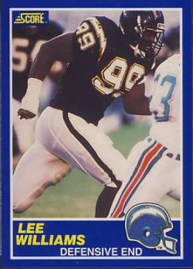 1989 Score Lee Williams #99 Football Card