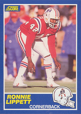 1989 Score Ronnie Lippett #66 Football Card