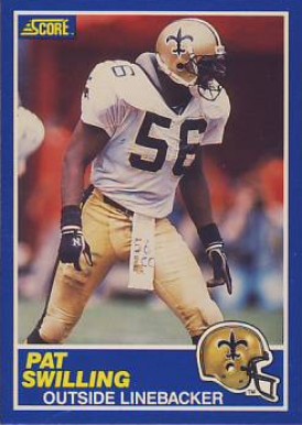 1989 Score Pat Swilling #37 Football Card