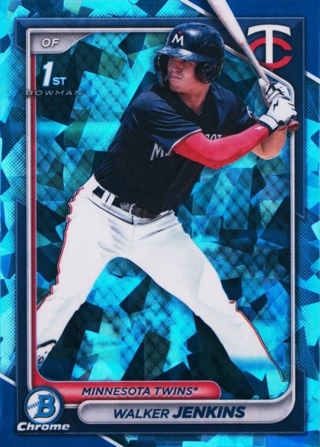 2024 Bowman Sapphire Edition Chrome Prospects Walker Jenkins #BCP43 Baseball Card