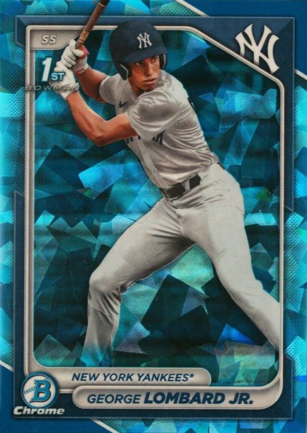 2024 Bowman Sapphire Edition Chrome Prospects George Lombard Jr. #BCP79 Baseball Card