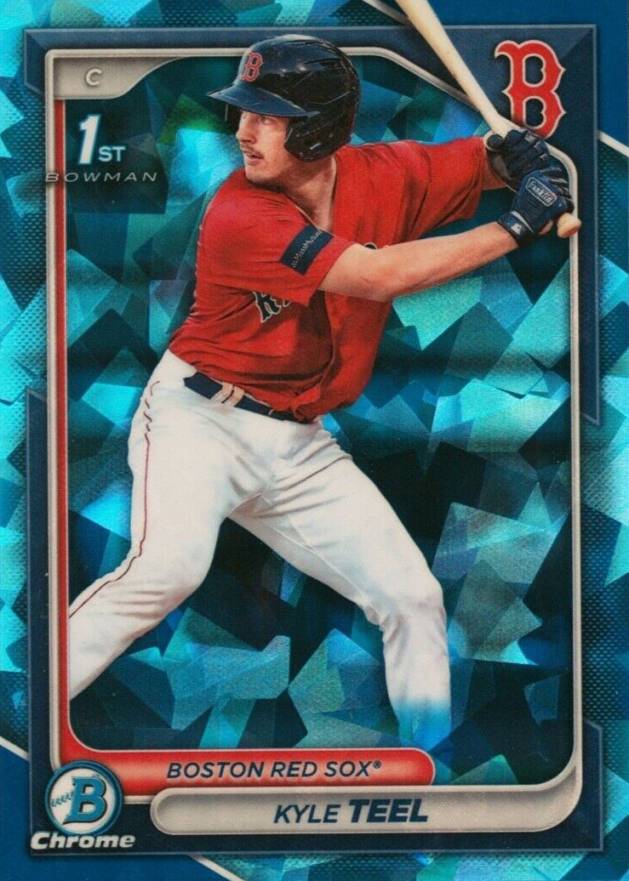 2024 Bowman Sapphire Edition Chrome Prospects Kyle Teel #BCP48 Baseball Card