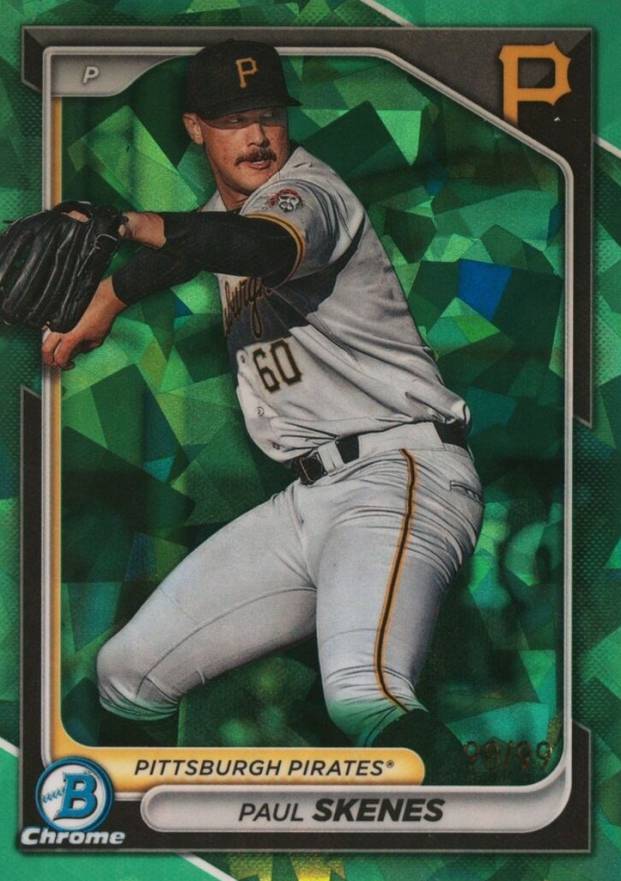 2024 Bowman Sapphire Edition Chrome Prospects Paul Skenes #BCP125 Baseball Card