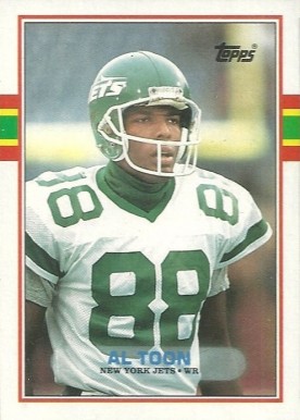 1989 Topps Al Toon #225 Football Card