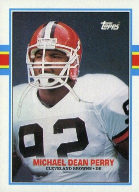 1989 Topps Michael Dean Perry #148 Football Card