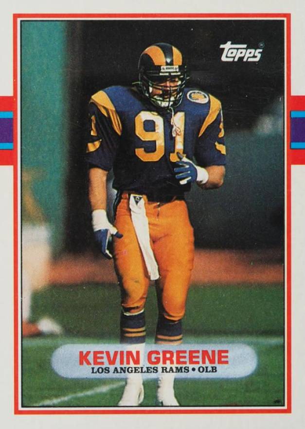 1989 Topps Kevin Greene #134 Football Card