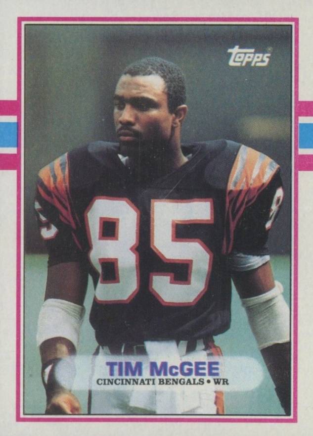 1989 Topps Tim McGee #29 Football Card