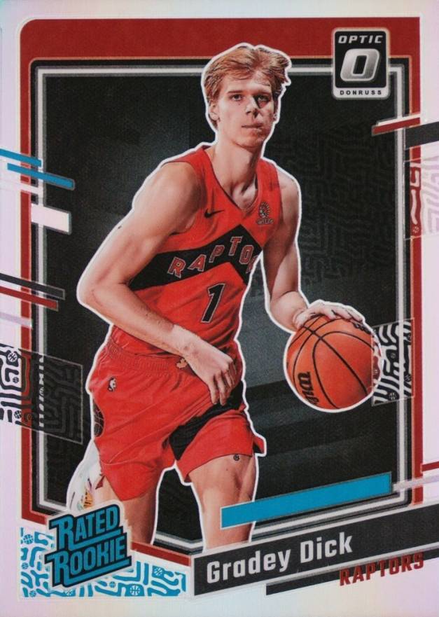 2023 Panini Donruss Optic Gradey Dick #212 Basketball Card