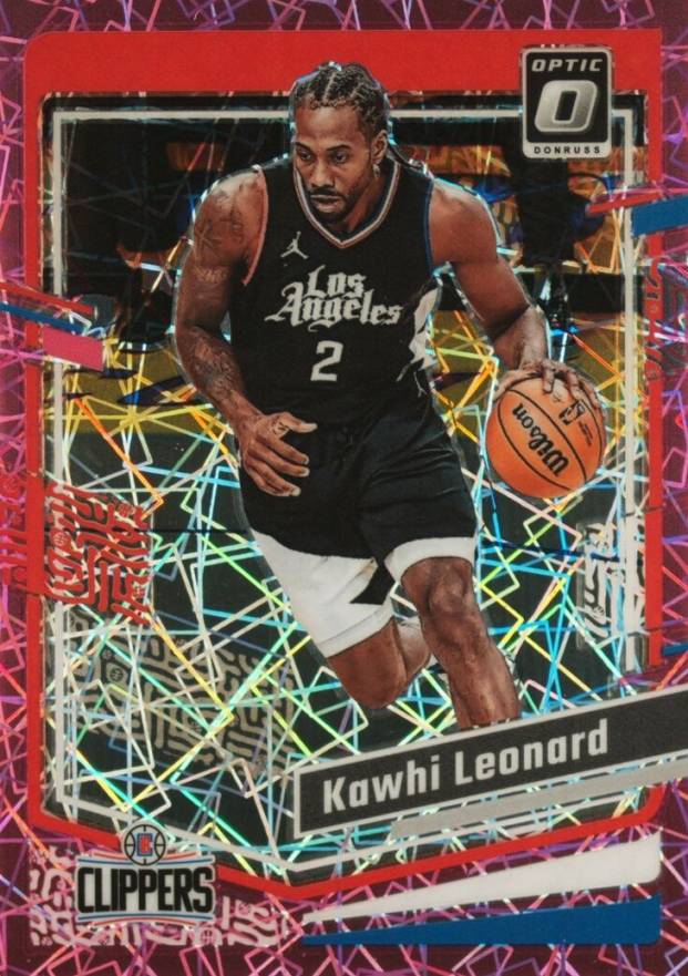 2023 Panini Donruss Optic Kawhi Leonard #95 Basketball Card