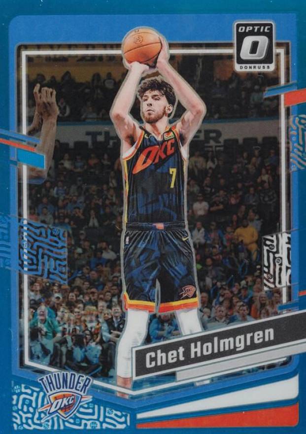 2023 Panini Donruss Optic Chet Holmgren #114 Basketball Card