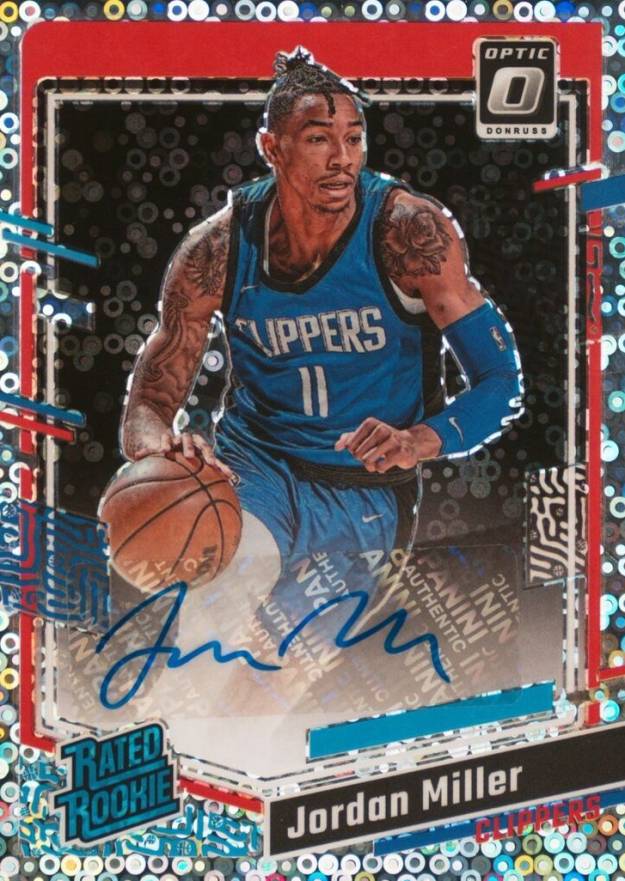 2023 Panini Donruss Optic Jordan Miller #279 Basketball Card