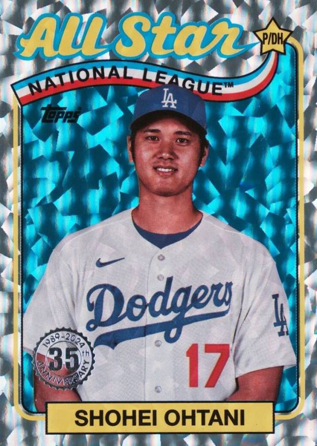 2024 Topps 1989 Topps Baseball All-Star Shohei Ohtani #1 Baseball Card