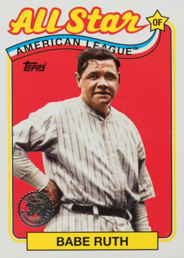 2024 Topps 1989 Topps Baseball All-Star Babe Ruth #17 Baseball Card