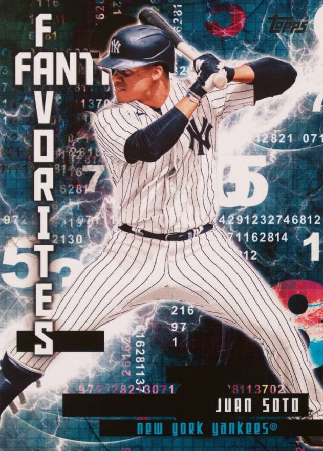 2024 Topps Fantasy Favorites Juan Soto #FF19 Baseball Card