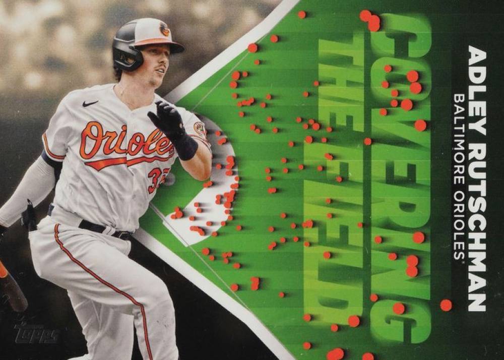 2024 Topps Covering the Field Adley Rutschman #CTF22 Baseball Card