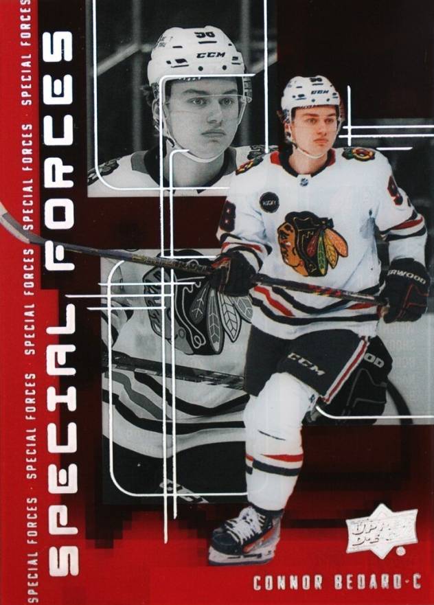 2023 Upper Deck Extended Series Special Forces Connor Bedard #SF9 Hockey Card