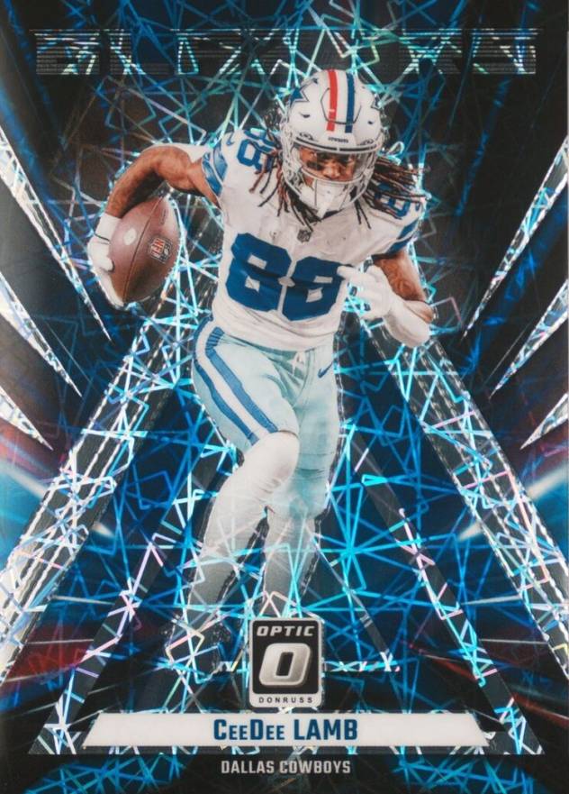 2023 Panini Donruss Optic Blazers Ceedee Lamb #12 Football Card